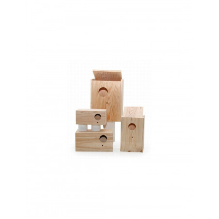 NIDO MADERA NINFAS 25*25*33
