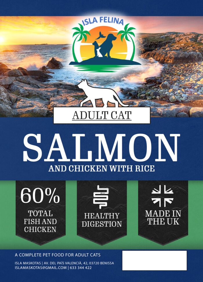 Comida de Salmón - Gatos Adultos 6 kg