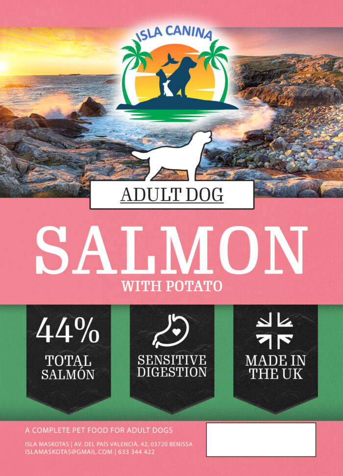 Comida de Salmón - Perros Adultos Grain Free 12 kg